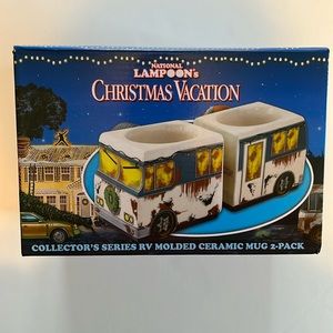 National Lampoon’s Christmas Vacation Collector’s Series RV Molded Ceramic Mugs